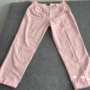 Polo Ralph Lauren Hammond Pants‎ pleated Straight 40x32 Pink Cotton Y2K preppy